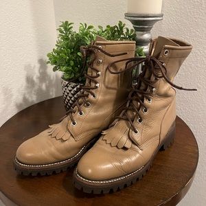 Vintage Justin Soft Leather Boots 6.5B